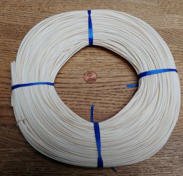Reed Round BLEACHED Natural #2 ONE pound coil