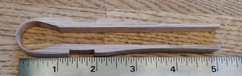 Ear Clothes Pin Style Oak SOLD INDIVIDUALLY