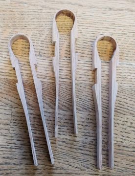 Ear Clothes Pin Style Oak SOLD INDIVIDUALLY