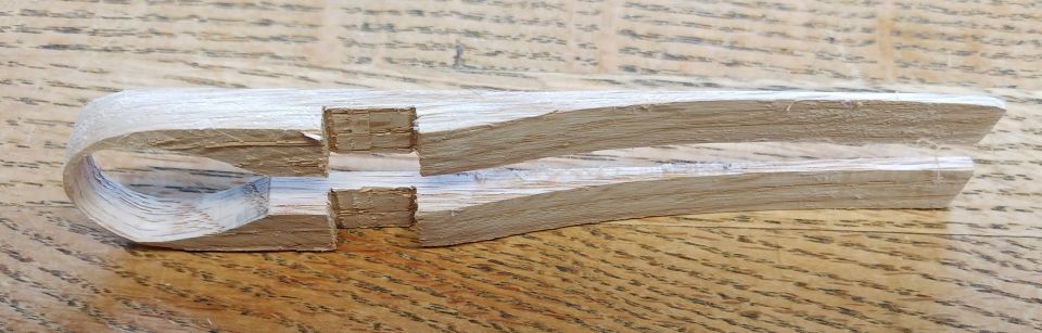 Ear Side Notched Style Oak SOLD INDIVIDUALLY