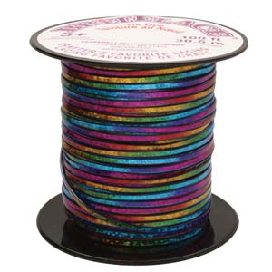 RexLace / Britelace Plastic Lacing Tie Dye Blues 100ft