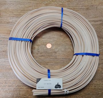 Reed Oval Core Natural 1/4" Wide one pound coil