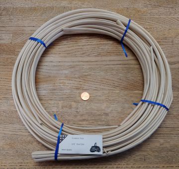 Reed Oval Core Natural 3/8" Wide one pound coil