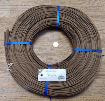 Reed Round Smoked #3 (2.25 mm) one pound coil