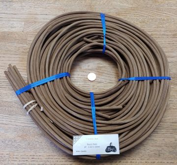 Reed Round Smoked #7 (5.00 mm) one pound coil