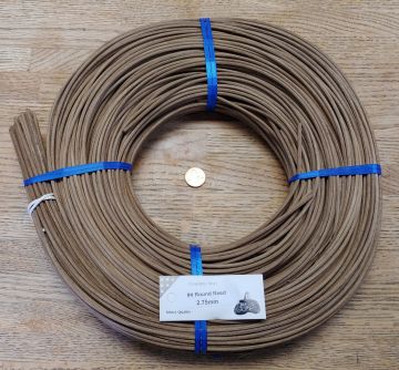 Reed Round Smoked #4 (2.75 mm) one pound coil