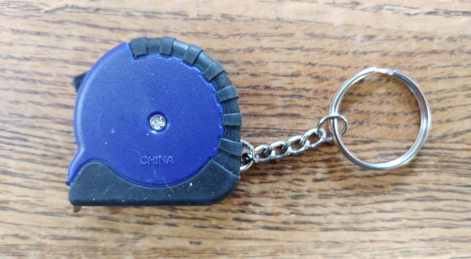 Tool - Tape Measure 3 Feet Long with Key Chain