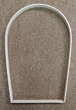 Handle D Tulip Shape Oak 8" x 15" Dovetailed