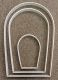 Handle D Tulip Shape Oak 6" x 13" Dovetailed