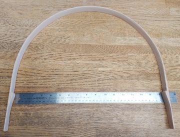 Handle U Notched Round Top OAK 16" Spread 30" Long