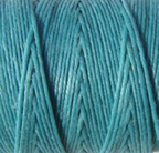 Irish Waxed Linen 12ply Turquoise 25ft