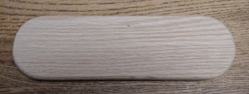 Base Slotted Race Track / Oblong 3" x 10" Oak