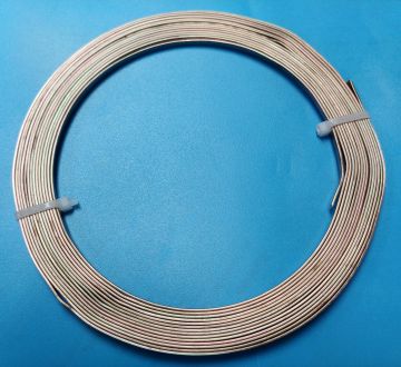 Wire Flat Aluminum 3mm wide Light Brown