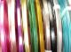 Wire Flat Aluminum 3mm Wide Silver