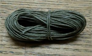 Irish Waxed Linen 7ply Olive Drab 25ft