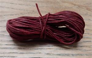 Irish Waxed Linen 7ply Dark Rust 25ft