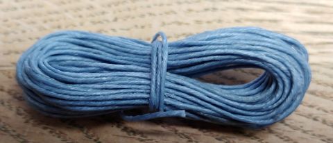 Irish Waxed Linen 7ply Denim 25ft