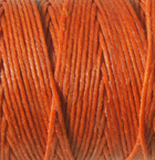 Irish Waxed Linen 4ply Orange Crush 25ft.