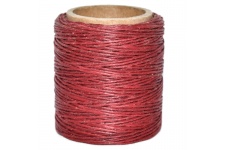 Cord Waxed Poly 6ply Burgundy