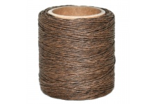Cord Waxed Poly 6ply Gold Brown
