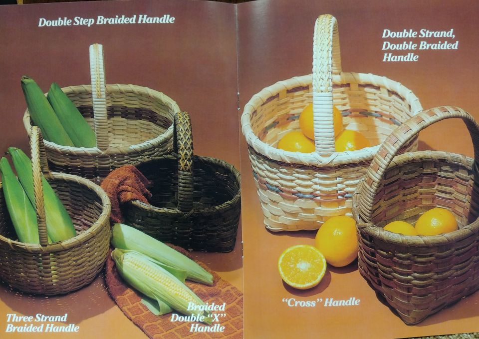 Book - Fancy Handles for Decorative Woven Baskets by Gruber