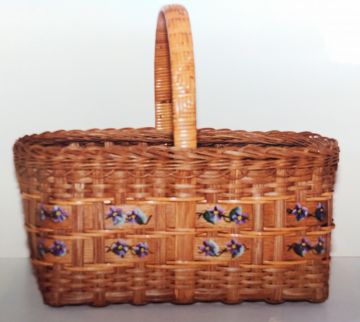 Pattern - Twill Handled Market Basket by Richards