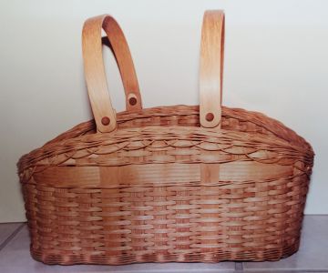 Pattern - Twin Swing-Handled Tote Basket by Richards