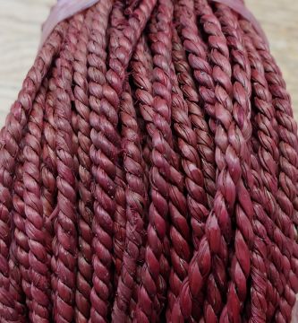 Seagrass Rope Dyed #0/#1 50ft Bundle Cherry Red