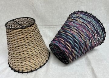 CLASS - Anne Bowers July 9th, Thursday, Lampshade Basket