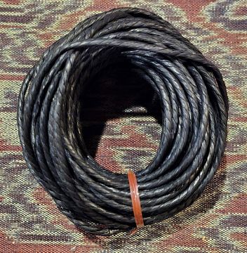 Danish Seat Cord UNLaced BLACK 50ft. Bundle
