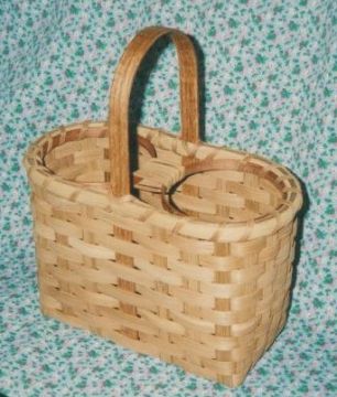 Pattern - Divided Wine Basket DIGITAL COPY by Longenecker