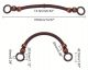 Handles Rope with large wood beads Natural