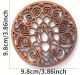 Coiling Base Wood Laser Cut Lotus Flower Design