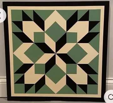 CLASS - Melinda Kessler April 11th, Saturday, Barn Quilt Painting 2ft board