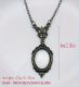 Tool - Magnifier Necklace Oval Pendant Vintage Design