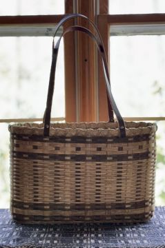 Pattern -  Farmer's Market Tote Basket on Slotted Base by Kessler / Wagner