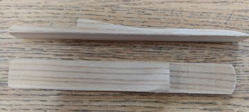 Nantucket Ears Ash 3/4" wide, pair