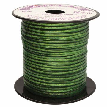 RexLace / Britelace Plastic Lacing Holograpf Greens 150ft