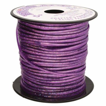 RexLace / Britelace Plastic Lacing Holograpf Purples 150ft