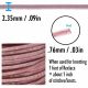 RexLace / Britelace Plastic Lacing Holograpf Reds 150ft