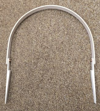 Handle Swing with Riveted Ears Round Oak 12" Spread 26" Long