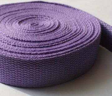 Strap Cotton 1" Light Purple 6 yard coil