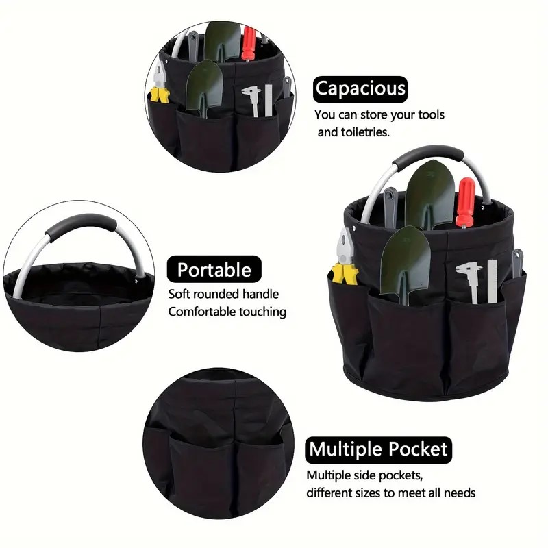 Tool - Bucket Tool Organizer Black