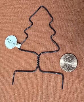 Wire Pine Christmas Tree Mini #27M Holiday