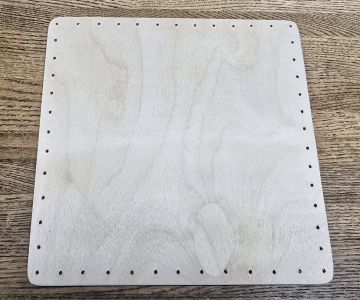 Base Drilled Square 10" 51 holes