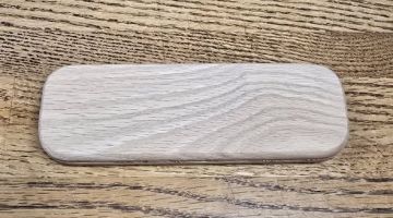 Base Slotted Rectangle 2" x 6" Oak