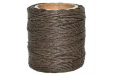 Cord Waxed Poly 6ply Brown