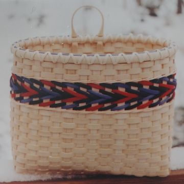 Pattern - Arrow Wall Basket by L. Allen