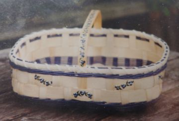 Pattern - Blueberry Pie Basket #2 by Nye & Griffin