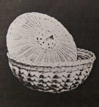 Pattern - Braided Look Sewing Basket by Otto